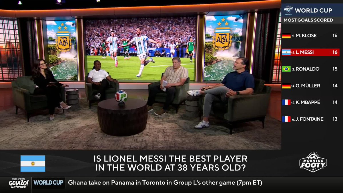 “We see him do so many different dynamic things, which separates him from so many players.” Tony Meola explains Lionel Messi's versatility is what makes him unlike anyone else in the game 🇦🇷🐐