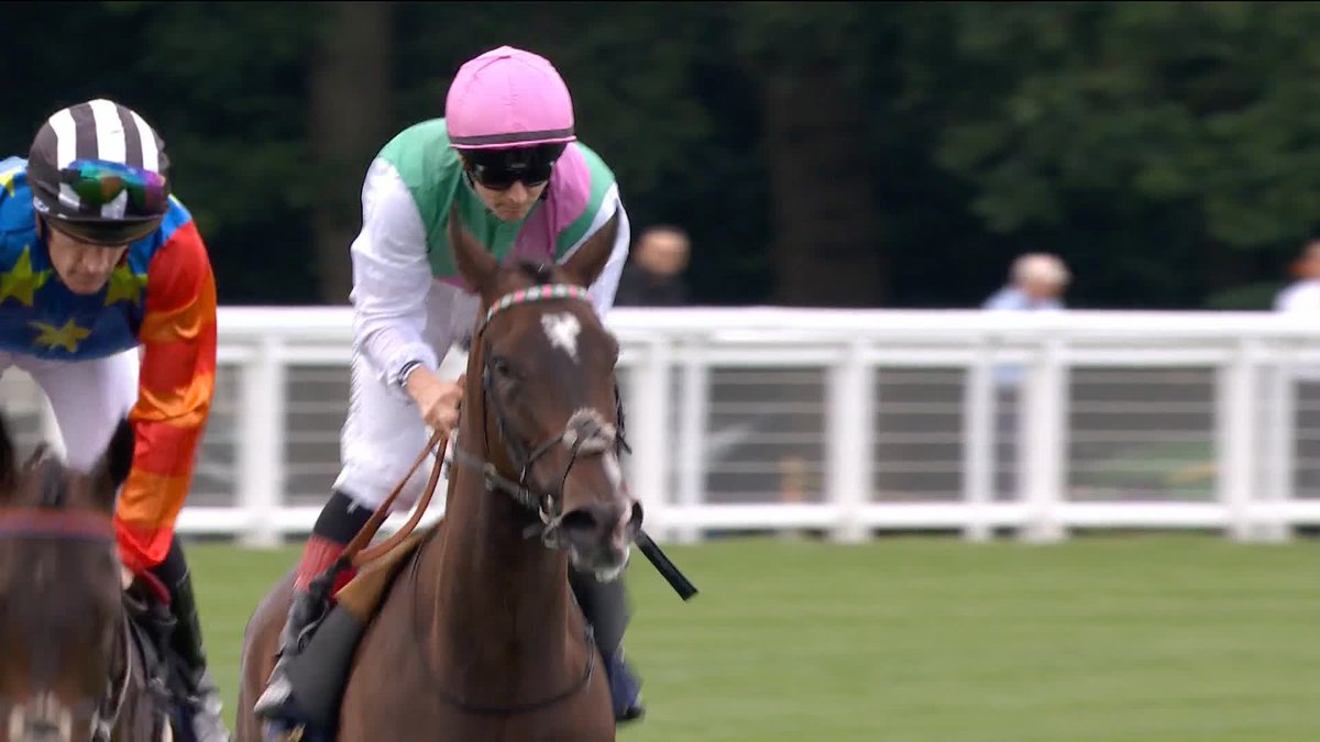 An emphatic winner! 🤩 Blue Bolt wins the Duke Of Cambridge Stakes! 🏆 #ITVRacing | Colin Keane | Andrew Balding