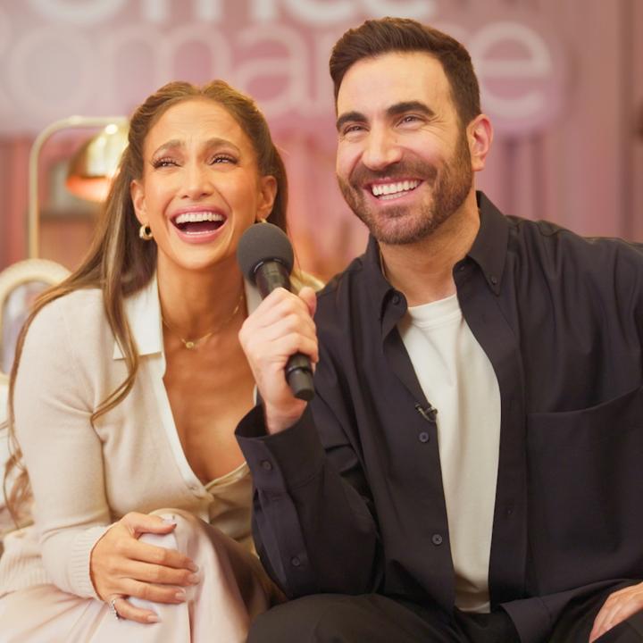 Imagine you're on a date and Jennifer Lopez and Brett Goldstein are in control. OFFICE ROMANCE is now playing