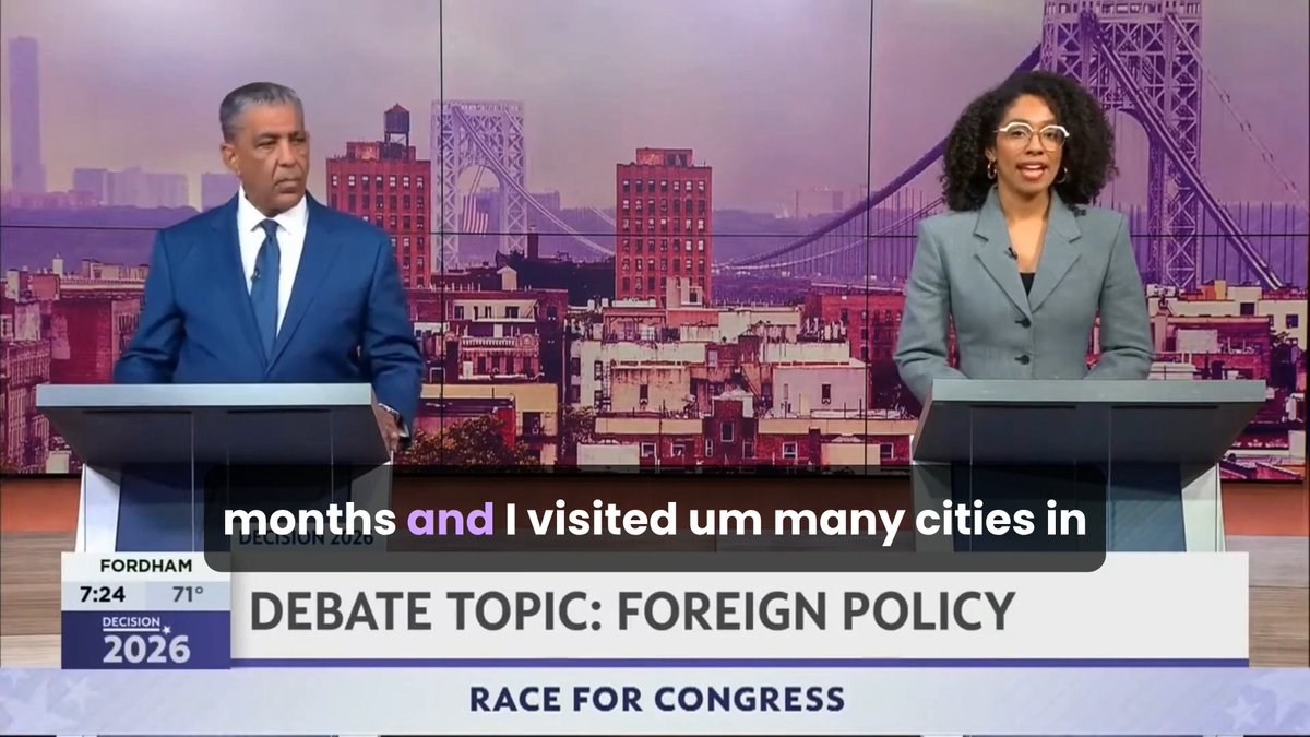 “It is a very visually similar situation” Darializa Avila Chevalier, who is running for Congress, said the West Bank and Gaza are the same as her own district in New York City. She said in both cases the displacement is caused by “corporate interests” buying up the land. This might be one of the most intellectually dishonest things I've ever heard. Jews are not "corporate interests," those insistent on living in the West Bank do so because there is a deep cultural and religious connection to that land in particular. Palestinians also have a deep connection to that land, thus the conflict is born. Also, you're comparing the district you run to Gaza? Really?