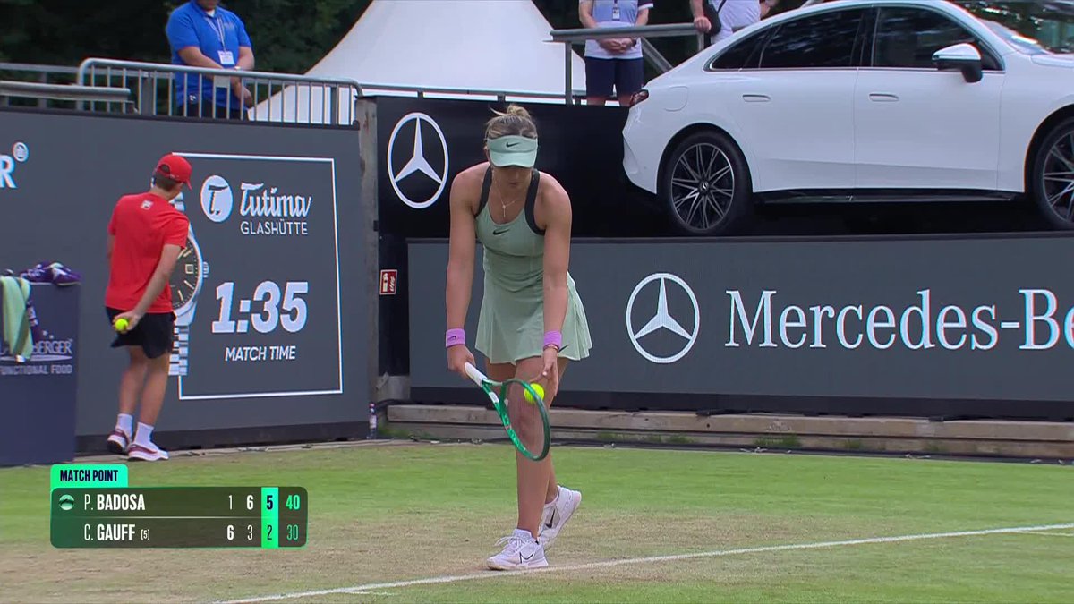 ALL FIGHT! 😤 Paula Badosa fights her way into the quarterfinals after defeating Gauff in a three set battle. #BTO26