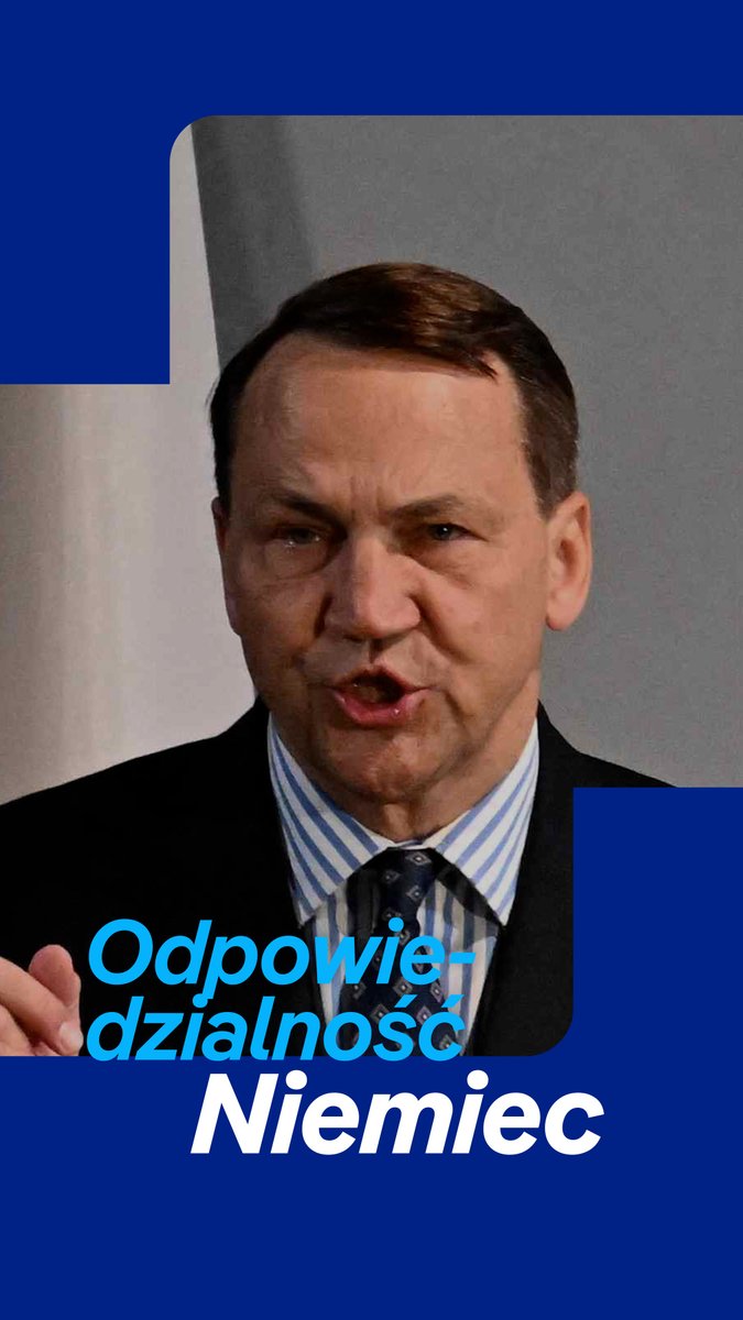 Sikorski wzywa Niemcy do działań ws. odpowiedzialności historycznej