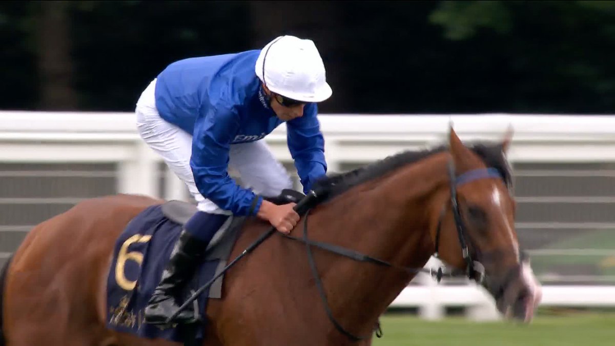 BACK TO BACK! 🏆🏆 OMBUDSMAN wins the Prince Of Wales's Stakes! #ITVRacing | Thady Gosden | Godolphin | William Buick