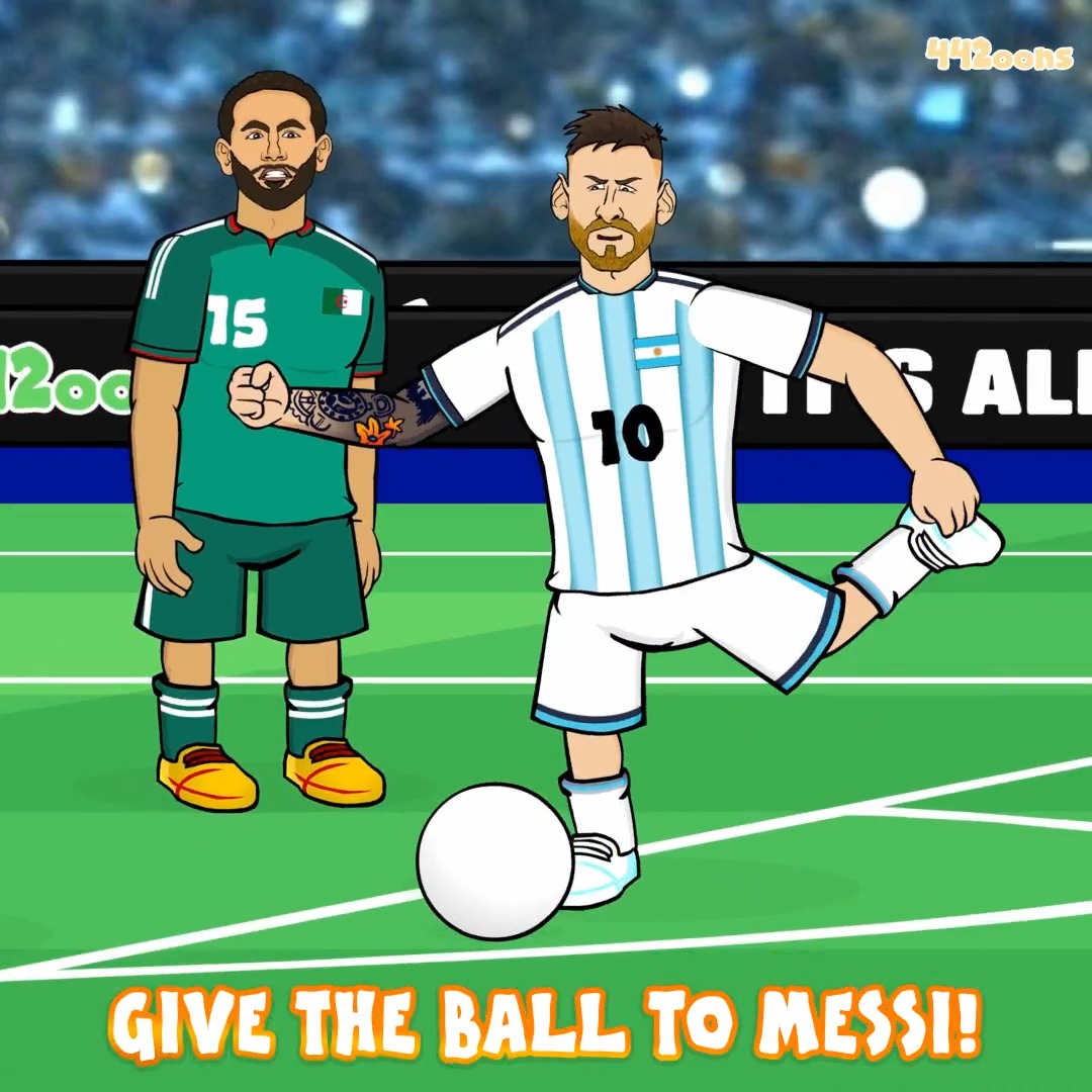 Messi scores a World Cup hat-trick!