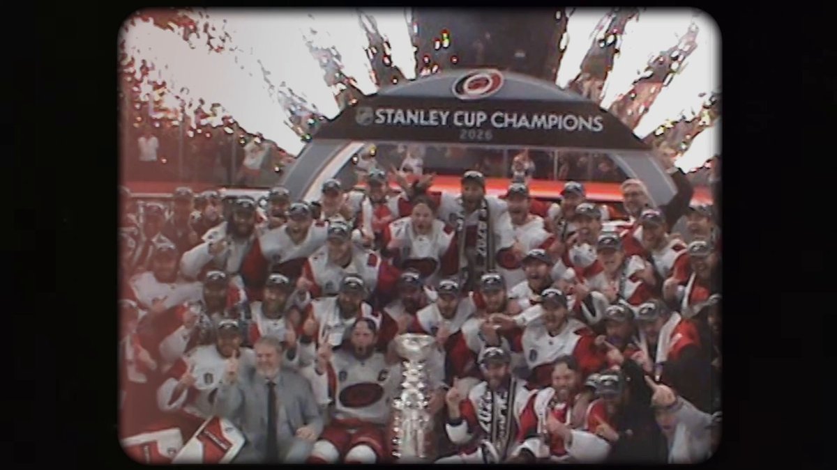 Has the feeling truly sunk in yet, Carolina Hurricanes fans? 🏆 #StanleyCup