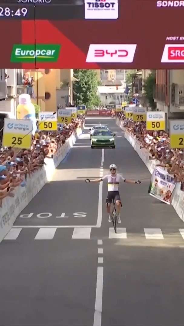 MIND = BLOWN 🤯🤯 Tadej Pogacar wins Stage 1 of the Tour de Suisse with a SPECTACULAR 70km solo attack 💥