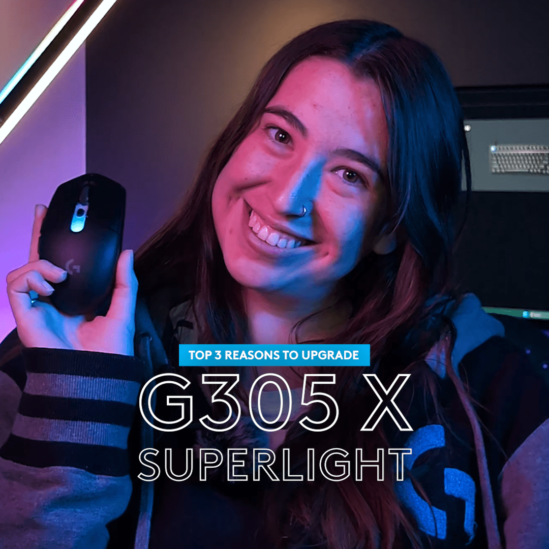 Less waiting, more gaming 💪 With the G305 X SUPERLIGHT, you get 3.5 hours of game time from just two minutes of charging. What are you playing with all that time? 🖱️