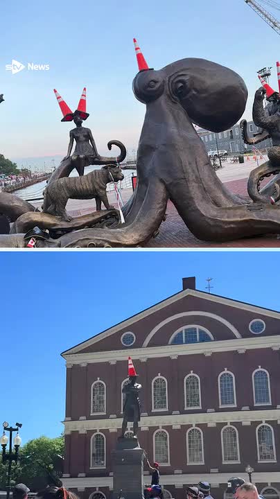 Boston’s statues are starting to look a bit like Glasgow