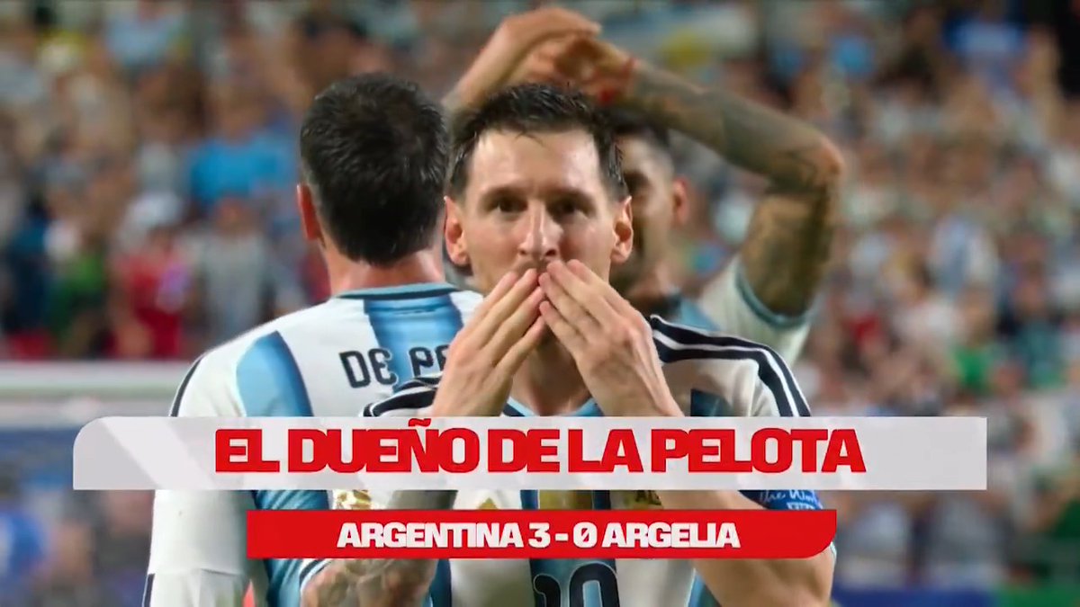 Mejor que dos son tres. ⚽⚽⚽🇦🇷