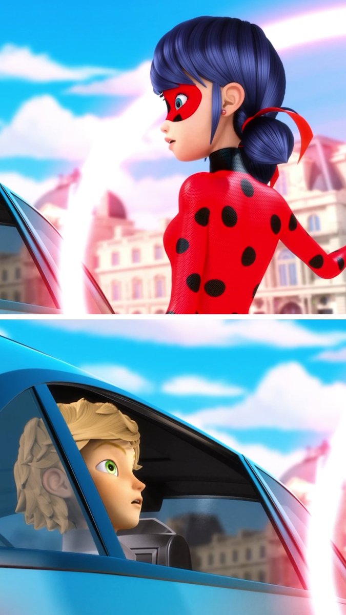 Can someone look at us the way Adrien looks at Ladybug please? Thank you. #LadrienJune