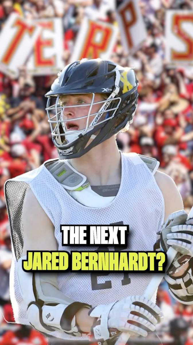Do @terpsmlax have a REVERSE Jared Bernhardt in waiting? 🏈👀