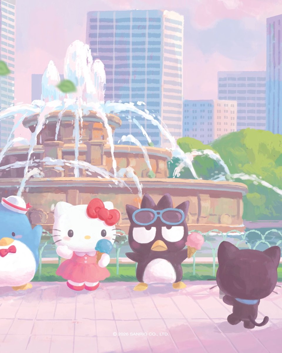 Something sweet is coming soon! Say hello to @hellokittycafe Chicago on June 26 🎀☕️💕