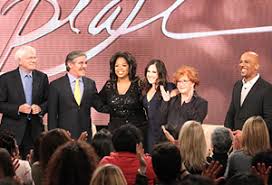 📺 for the first time ever, oprah reunited with the 90's talk show titans for her final season back in 2011. this...this is history. ☝🏽🥹