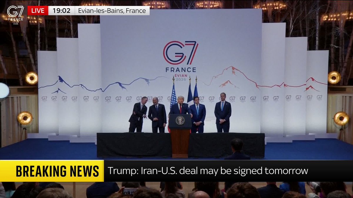 "We did it ourselves, with Israel and with the Arab states that got hit." U.S. President Donald Trump says he was "a little disappointed" at the UK's level of involvement in the Iran war. 📺 Sky 501 and YouTube
