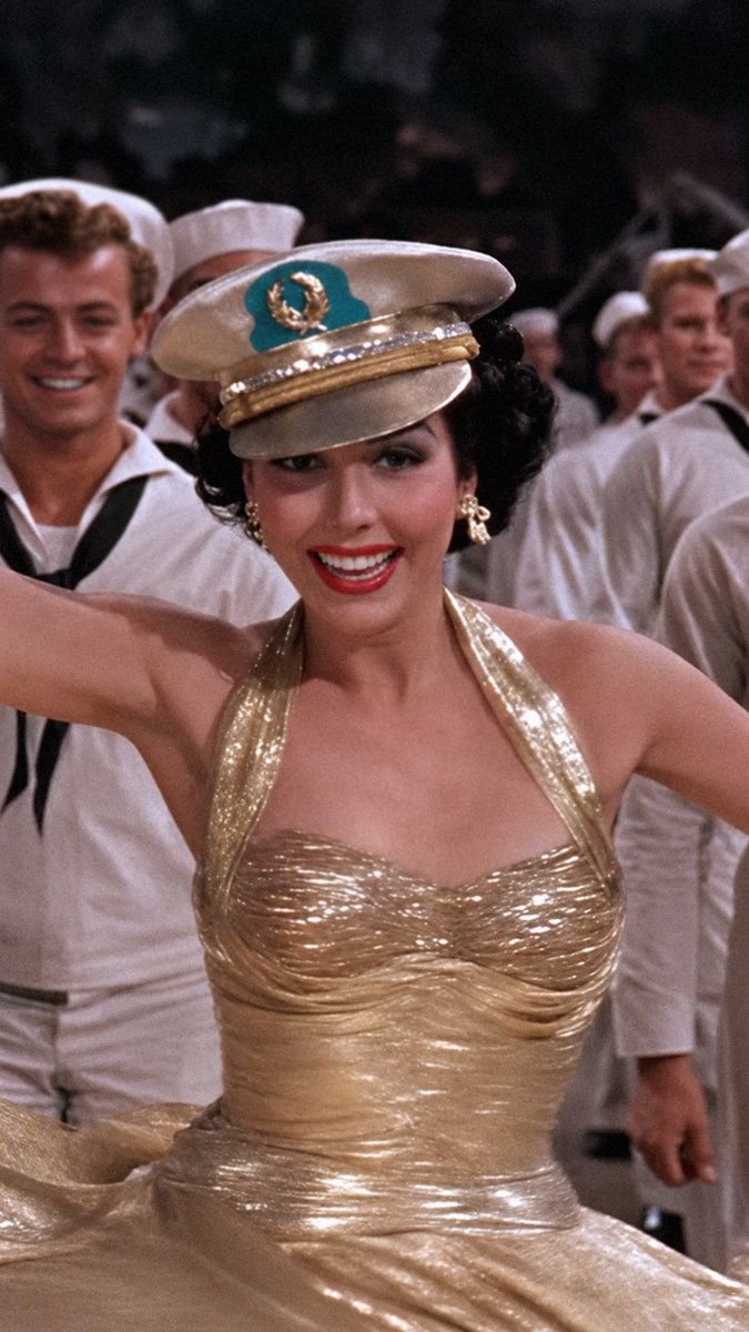 Tap dancing and Technicolor: two things classic Hollywood perfected. Film: HIT THE DECK (1955)
