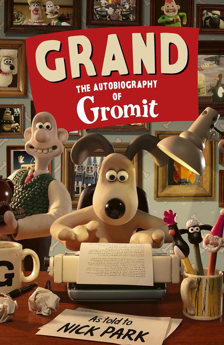 It’s about time we hear Gromit’s story… what really goes on behind those eyes? 👀 Grand: The Autobiography of Gromit is out this October! You can pre-order it now through the link in our bio. Signed copies available. Did someone also say audiobook? Stay tuned for more details... #WallaceandGromit #Aardman