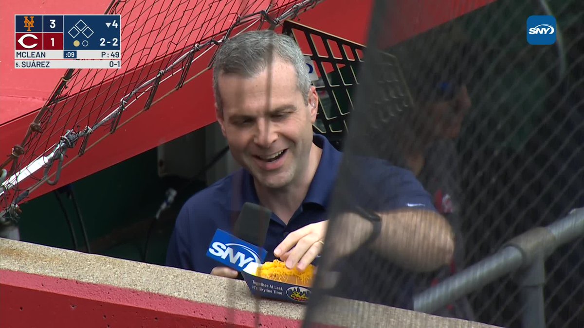 "I'm not trying to be hyperbolic. I'd rather have a vending machine burrito. I'm not kidding." Steve Gelbs samples the Skyline Cheese Coney on Let's Be Frank 🌭