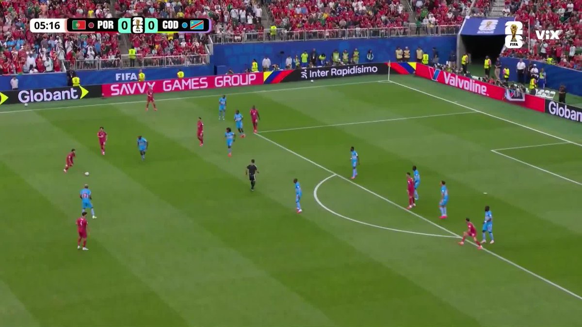 CONGO LE EMPATÓ EL PARTIDO A PORTUGAL CON EL 20% DE POSESIÓN 🚬