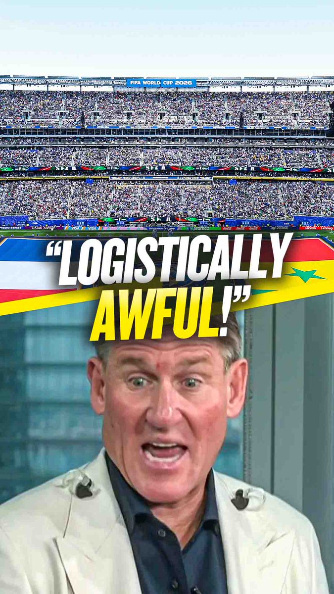 😬 "I think it's logistically awful!" 😱 "Organisation wise I thought it was a tragedy!" Simon Jordan slams the Met Life stadium's poor logistics after crowding problem's before France's win against Algeria