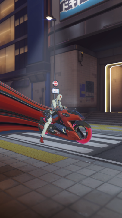 Whose bright idea was it to give this omnic a license? 💥🏍️ Bring the pain as Shion one pistol at a time during Season 3: Into the Tiger’s Den.