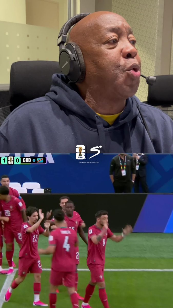 João Neves gets Portugal's opener! 🇵🇹🌟 Baba Mthethwa in Sesotho commentary is one of the many language options available to you on SuperSport 🗣️ 📺 Stream #FIFAWorldCup2026 on DStv: