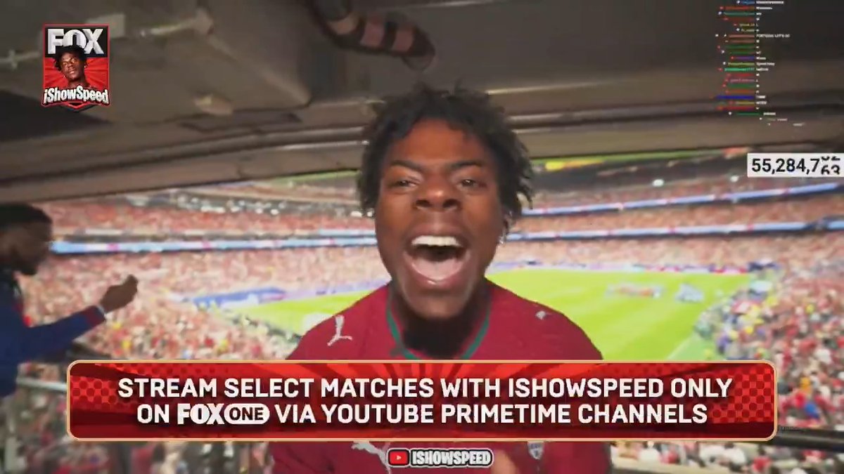 The chat is going to love this one. Stream select FIFA World Cup matches with Speed⭐️ only on FOX One via YouTube Primetime channels.