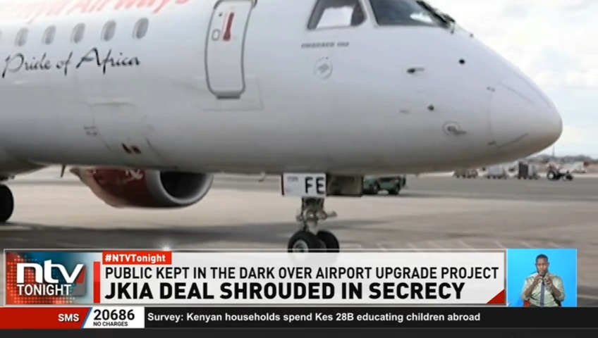 JKIA Deal Shrouded In Secrecy: Pressure is mounting on govt to reveal the status of a contract for the upgrade of JKIA, Amid disclosure that a Chinese firm will be leading the expansion shrouded in controversy. #NTVTonight Number8, the poet