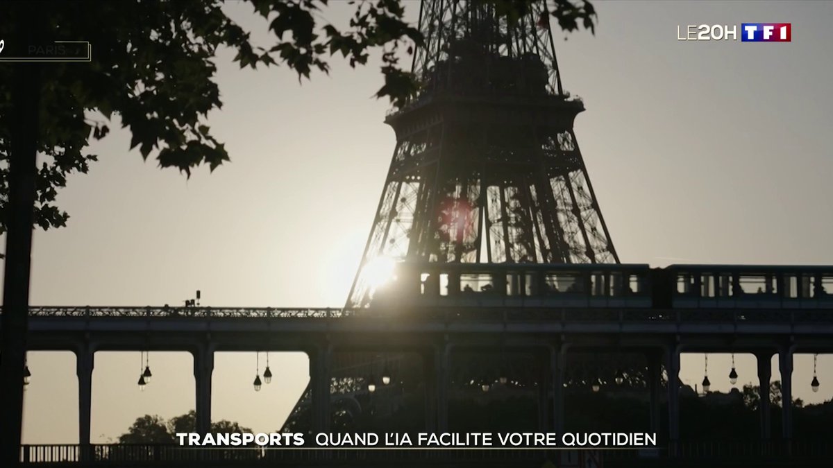 🚊Transport : quand l'IA facilite votre quotidien 📺 #LE20H Gilles Bouleau