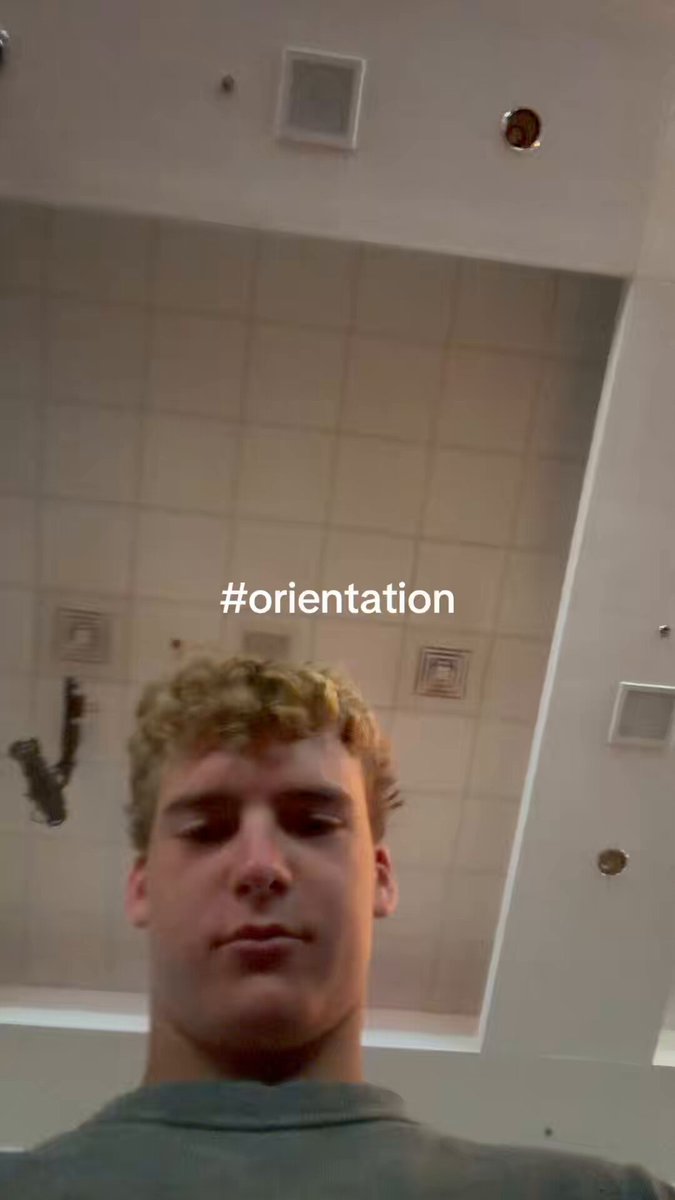 You might have to transfer out if this is your college orientation, so bad 🤢