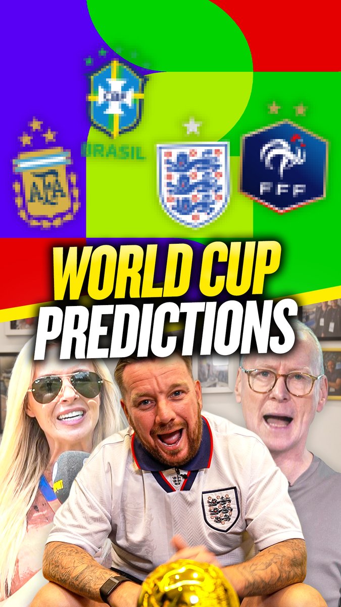talkSPORT pundits predict which country will win the World Cup! 🔮⚽️ #fifaworldcup