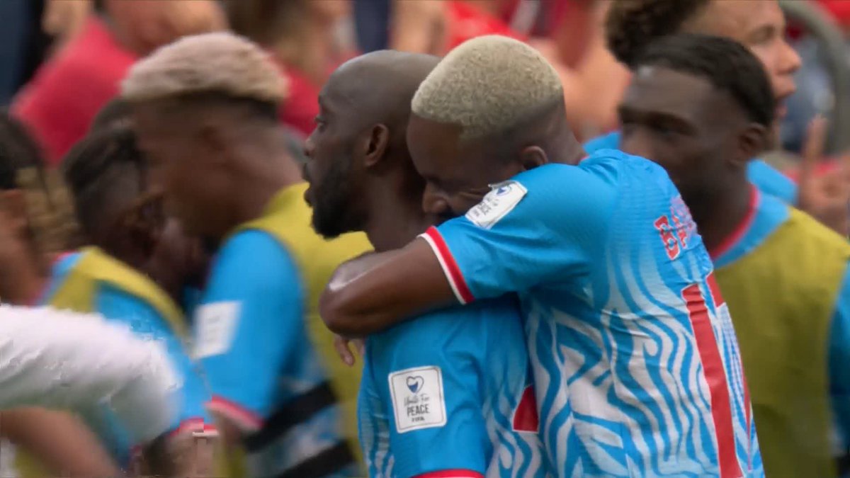 History in Houston! 🇨🇩 Yoane Wissa scores DR Congo's first-ever goal at the FIFA World Cup