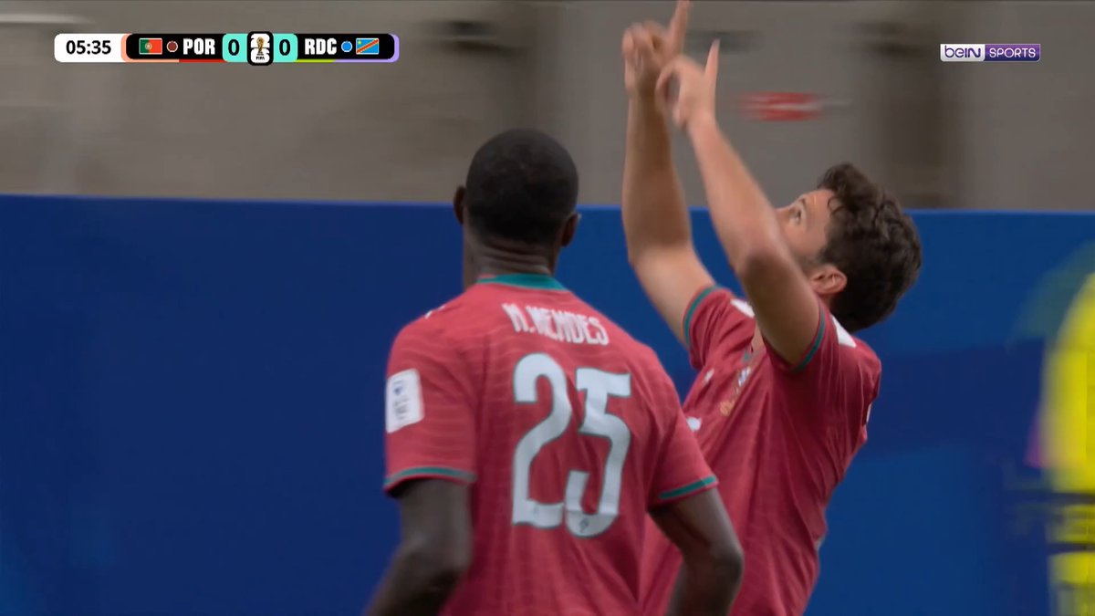 Le Portugal accroché par la RD Congo pour ses débuts en Coupe du Monde ! João Neves a ouvert le score très rapidement mais Yoane Wissa a égalisé juste avant la mi-temps !