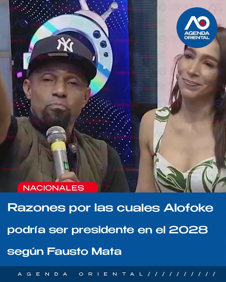 Razones por las cuales Alofoke podría ser presidente en el 2028 según Fausto Mata. Para ampliar esta noticia, visite: #RepúblicaDominicana #Noticias #NoticiasRD #dominicana #viralpost