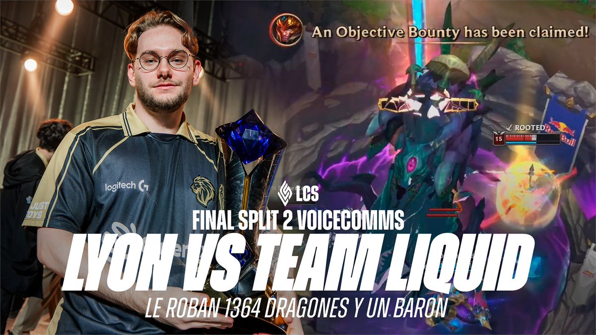 Lo que todos esperaban... ¿El Santo flameó a Inspired por ese Baron y esos dragones? #LCS