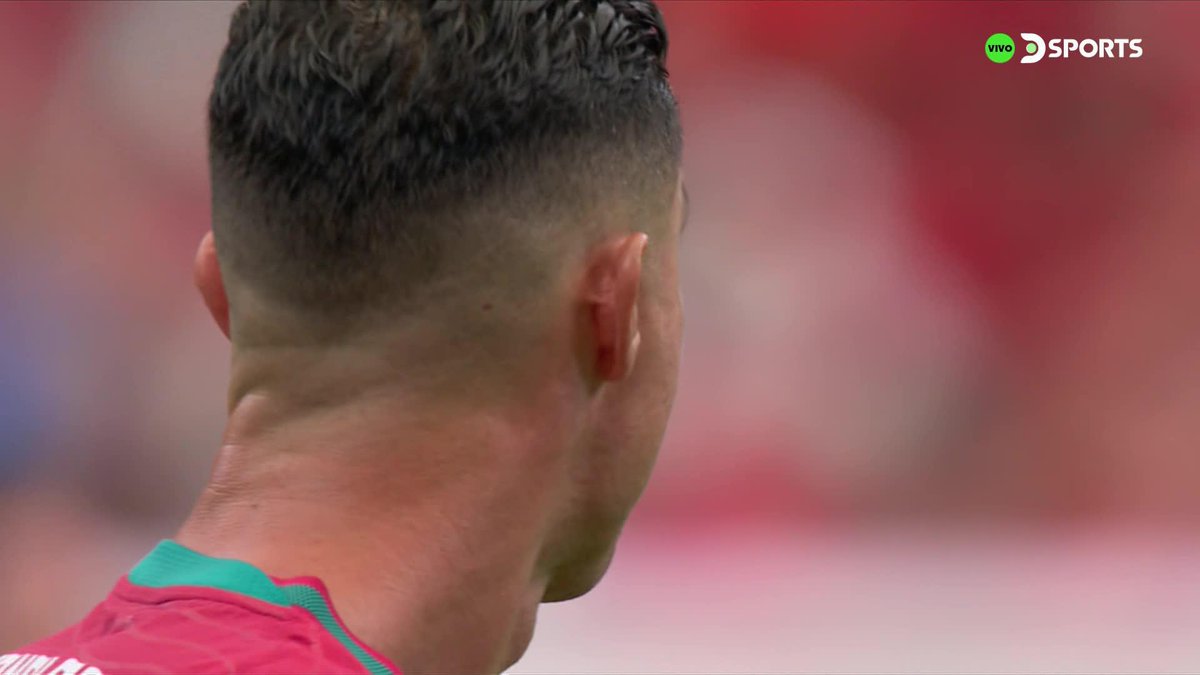 La tristeza de Cristiano Ronaldo, tras el empate vs RD Congo en el debut mundialista… 🥺🇵🇹