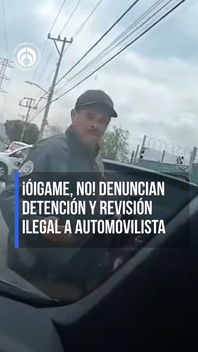 😡 Un automovilista denunció haber sido detenido y revisado presuntamente de forma ilegal por agentes de la Policía de Investigación. El caso generó indignación en redes y reavivó el debate sobre abusos de autoridad. 🚓