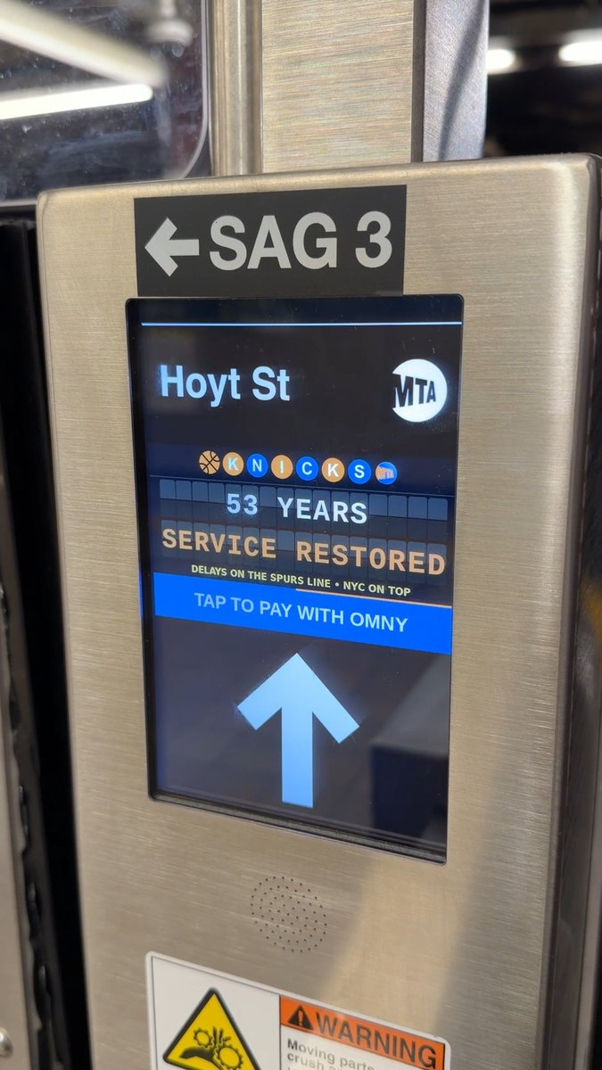 Next stop: Canyon of Heroes! Heading to the NEW YORK KNICKS ticker-tape parade tomorrow? Public transit is the way to go 🏆🚇 Some important things to know: • City Hall R/W and Wall St 4/5 stations will be closed starting at 4:30 am • Some station entrances and exits will be closed during the parade • Buses in lower Manhattan and Downtown Brooklyn may experience delays or detours Plan ahead and use the MTA app for real-time service changes and to get help 24/7. Get the full details: