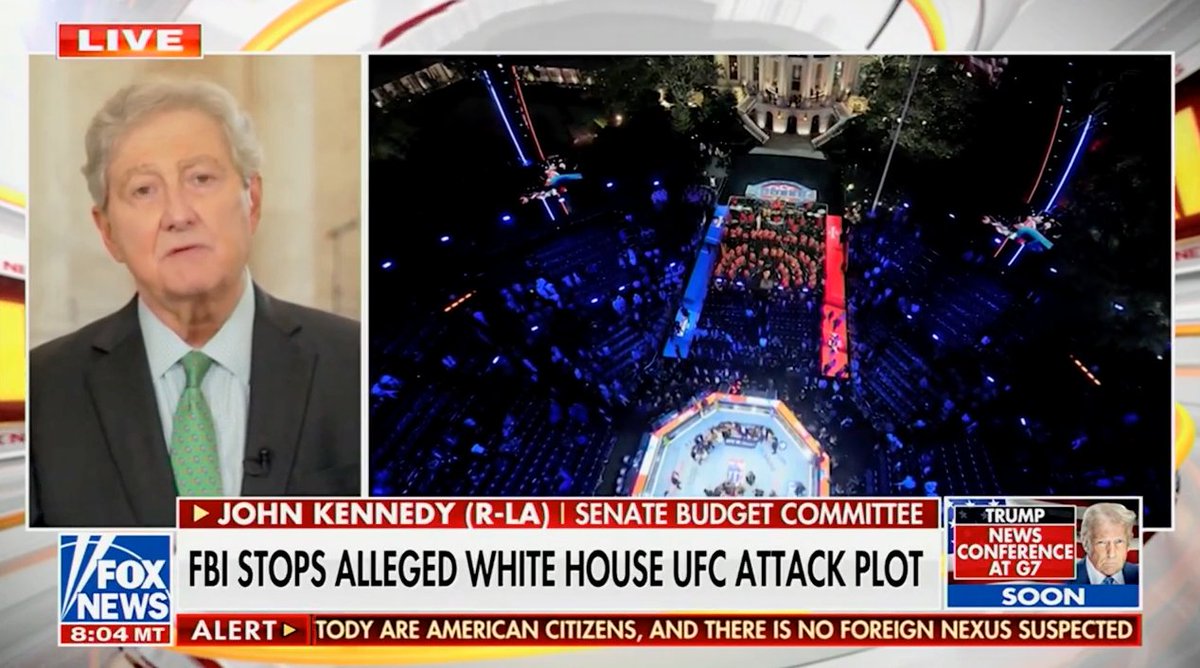 I am grateful that the FBI caught the goobers that plotted a major attack on the UFC event at the White House. I hope they spend some quality time with Bubba in a federal penitentiary.