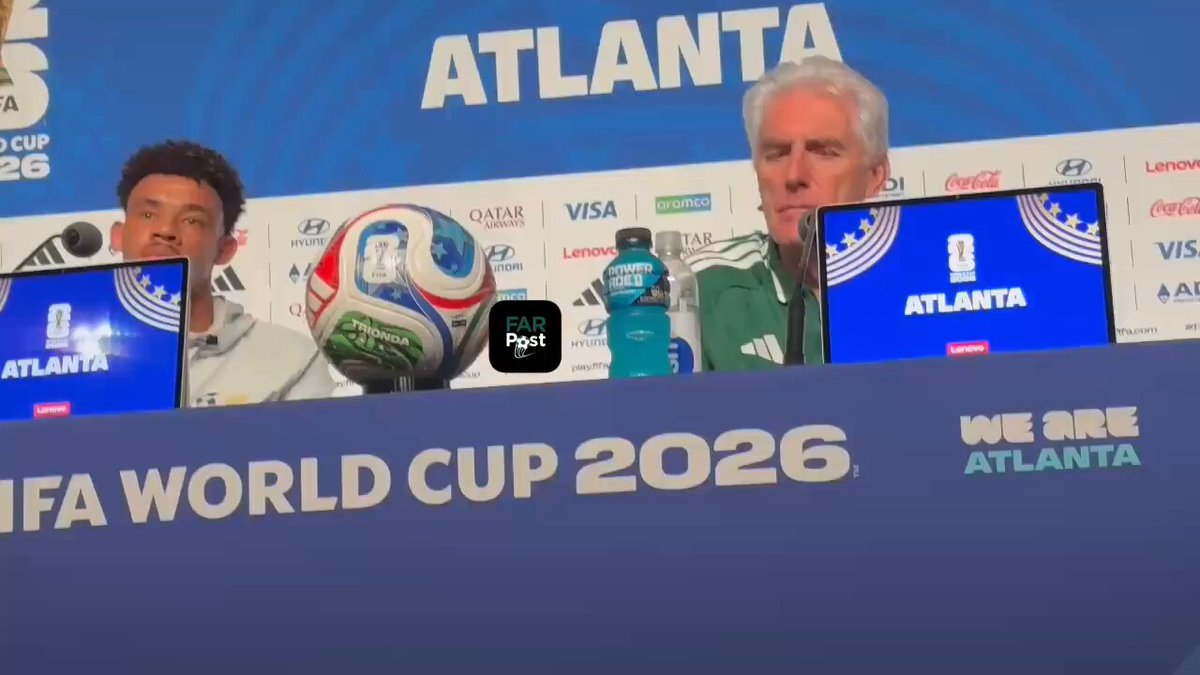 '𝗪𝗘 𝗪𝗜𝗟𝗟 𝗕𝗘 𝗧𝗢𝗧𝗔𝗟𝗟𝗬 𝗗𝗜𝗙𝗙𝗘𝗥𝗘𝗡𝗧' Bafana Bafana coach Hugo Broos says people will see a different team when they face Czechia in their second Group A match of the 2026 FIFA World Cup at Atlanta Stadium on Thursday. #FARPost
