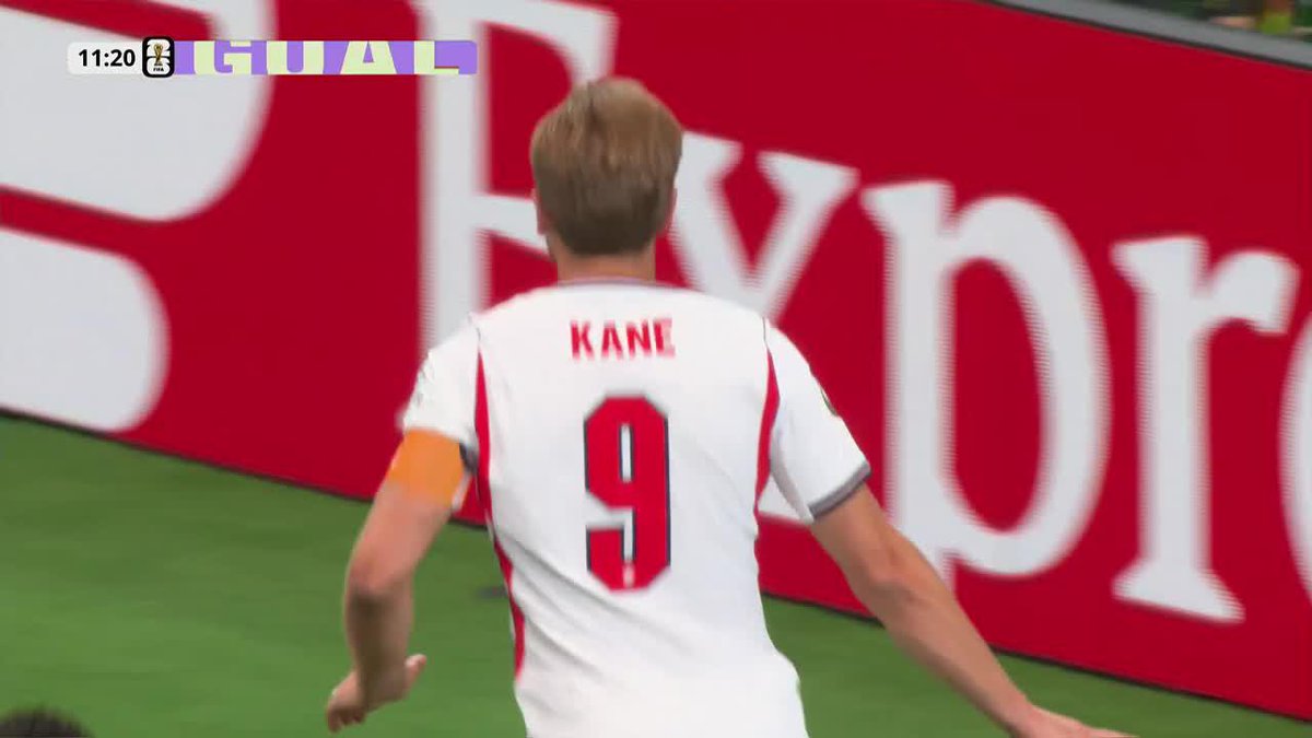 🔥🏴 Y AHORA HARRY KANE Y EL 1-0.
