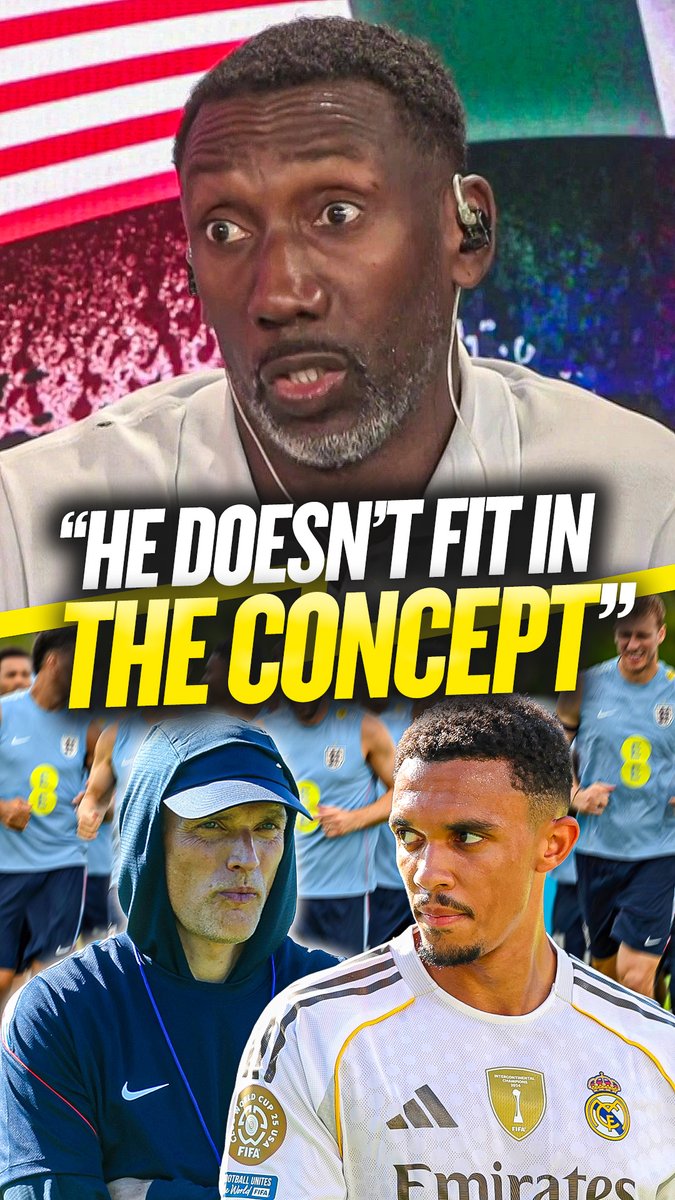 ❌ "He doesn't fit in the concept!" Jimmy Floyd Hasselbaink gives his take on Trent Alexander-Arnold not being selected for England's World Cup squad!