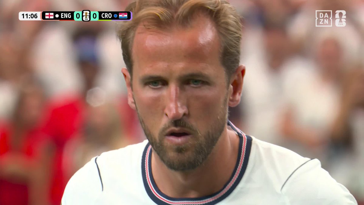 次こそキッチリ😎 🏴ハリー・ケインが蹴り直しのPKを決めた! W杯通算9点目でイングランドが先制✅ 🏆️#FIFAワールドカップ グループL 🆚イングランド×クロアチア 📱#DAZN ライブ配信中 #本気で楽しむならDAZN