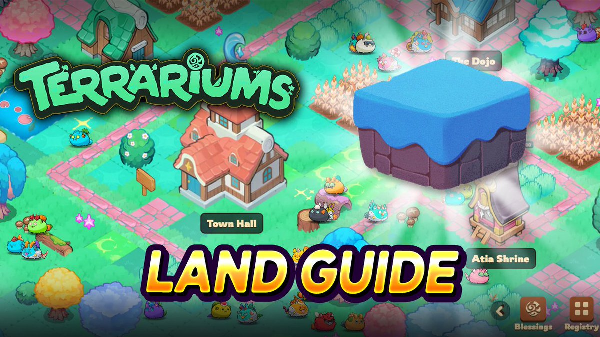 Terrariums has officially launched in Axie Infinity! 🌱 If you're just getting started, this quick guide covers everything you should be doing in this V1 launch. ⏱️ Timestamps 0:14 - Intro 0:30 - Activate Land 1:17 - Adding Axies 2:12 - Lunium Overview 3:02 - Closing Thoughts This is only the beginning. As new features roll out, strategies will evolve, but these are the key first steps to get set up and ready for what's ahead. 🔗