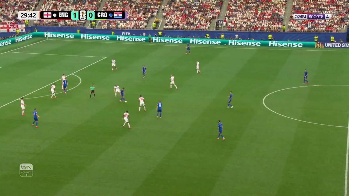 جود بيلينغهام كاد يبصم على الهدف الثاني لإنجلترا 📦 اشترك الآن 👇 🔗 📱 #كأس_العالم2026 | #مونديال2026 | #كأس_العالم #FIFAWorldCup2026 | #FIFAWorldCup | #beINWC26