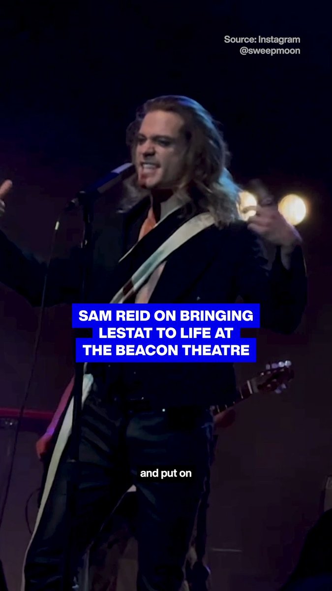Sam Reid opens up about the surreal experience of performing live at The Beacon Theatre and making sure fans got the version of Lestat they came to see. 🧛🏻♂️ Listen to the full interview with sparks vicky on The Boost (Canada Talks, Ch. 167) 🔗 #SamReid #Lestat #InterviewWithTheVampire #TVFandom #TheVampireLestat