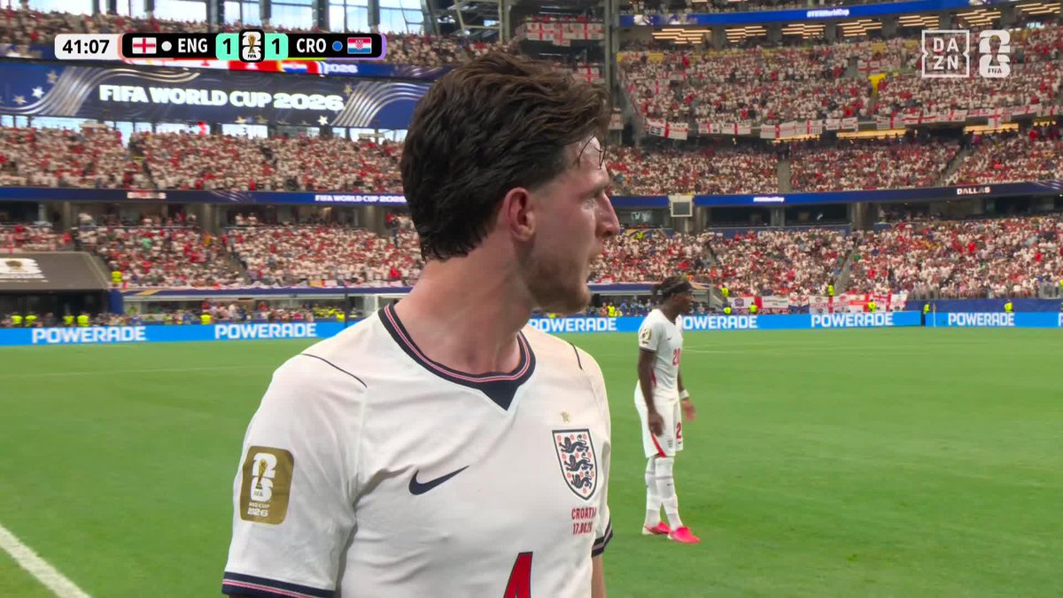 ケインが前半でドッペルパック⚽️⚽️ 🏴ハリー・ケインがCKを頭で叩いた! セットプレーから再び勝ち越し💪 🏆️#FIFAワールドカップ グループL 🆚イングランド×クロアチア 📱#DAZN ライブ配信中 #本気で楽しむならDAZN