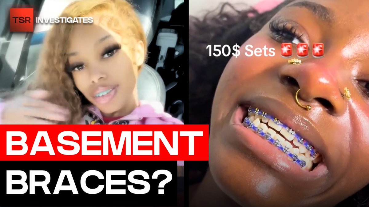 “I didn’t know it was as dangerous as it was.” A growing trend called “basement braces” has people getting braces outside traditional dental offices 😳 #TSRInvestigates looks into the risks… // WATCH: