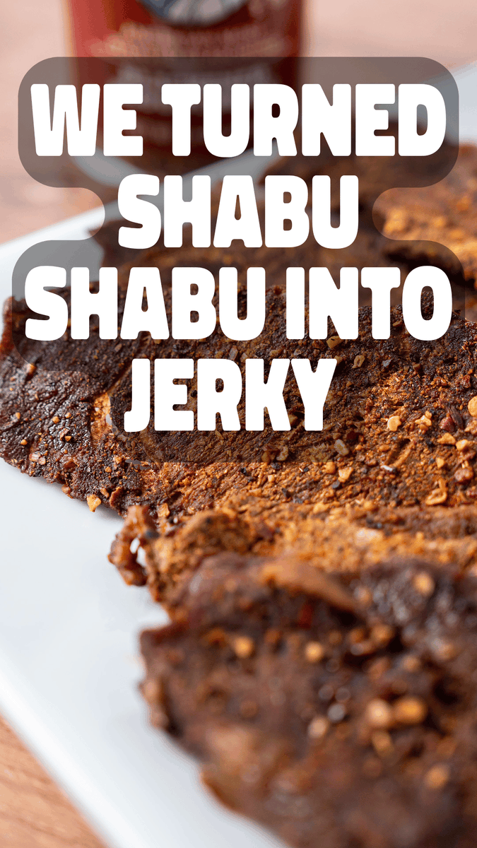 Have you ever heard of Shabu Shabu? 👀 Traditionally, it's used for hot pot, but we had a different idea...we turned it into beef jerky. 🔥 Using two different seasoning blends and the same cut of beef, we put them head-to-head to see which version comes out on top. Watch until the end to see the results and let us know which one you'd try first! Link to recipe: