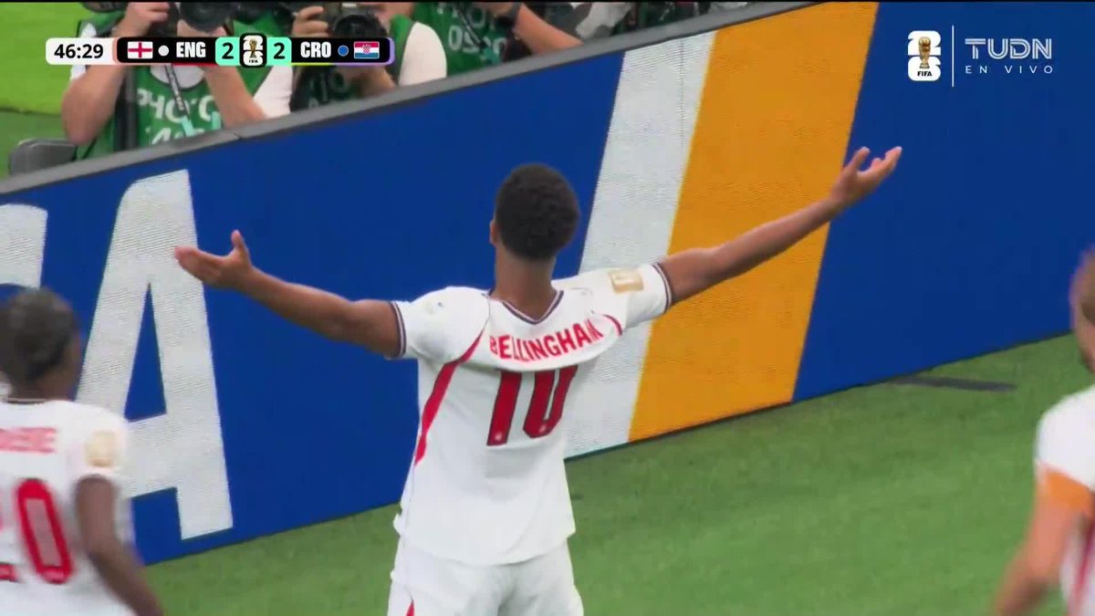 Un minuto de silencio para los que no están viendo el partido de Inglaterra vs Croacia. Uffff qué golazo de Jude Bellingham para el 3-2, es el mejor Mundial de la historia.