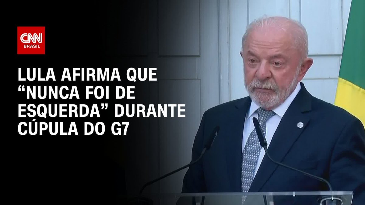 Lula afirma que “nunca” foi de esquerda; assista #HoraH